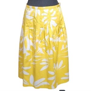 LAFAYETTE Yellow And White SKIRT
